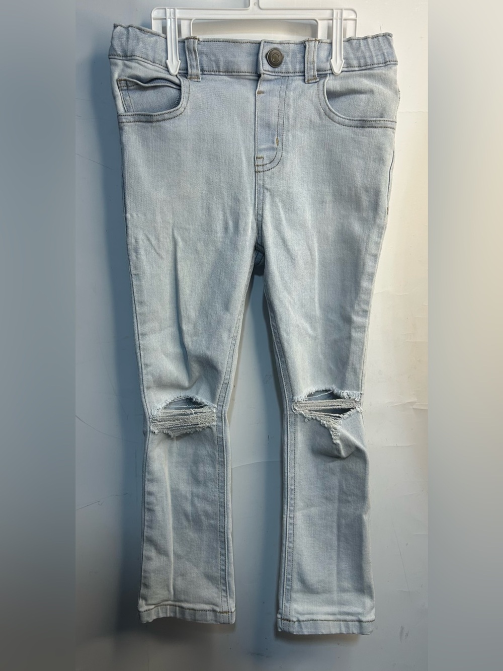 Garanimals Light Washed Distressed Denim Jeans Girls Size 5T